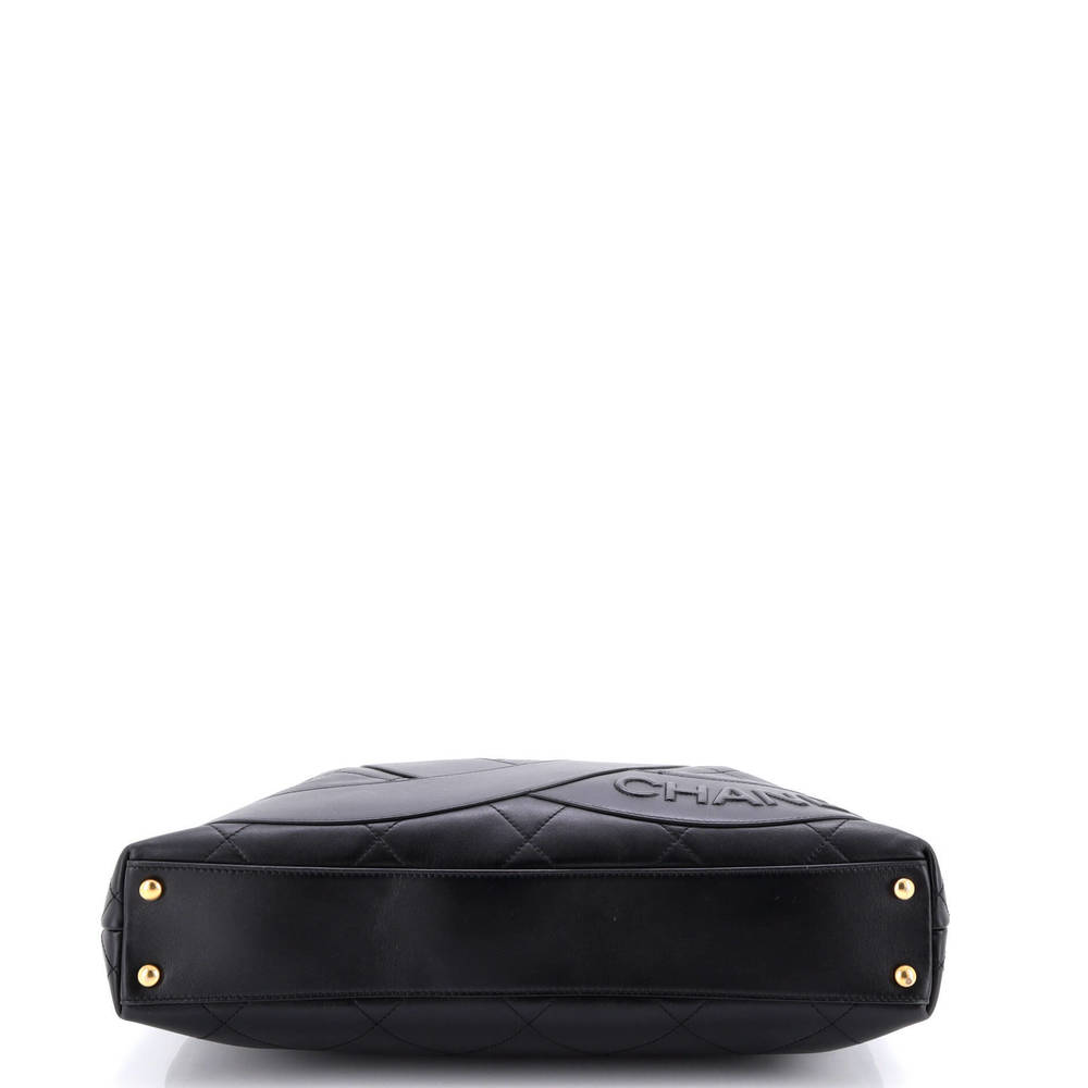 Chanel Large Club Monaco Shopping Tote Quilted Lambskin - Picture 4 of 6